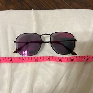 Red and black sunglasses
